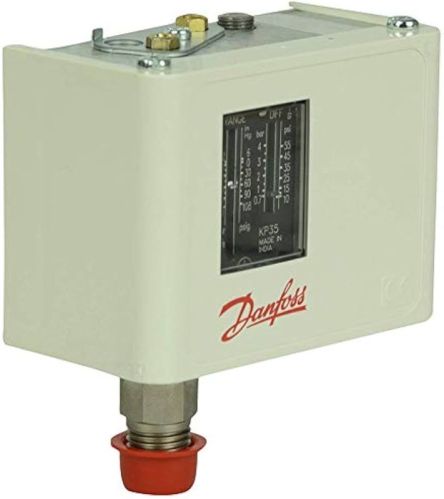 Power Coated MS Enclosure Danfoss Pressure Switch, Color : Brown, Model Number : Kp35, Contact Material : Silver