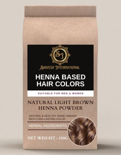 Shivesh International Light Brown Henna Based Hair Color