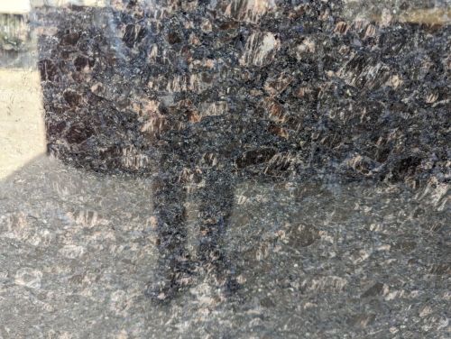 Polished Coffee Brown Granite Slab, Shape : Rectangular For Countertop, Flooring