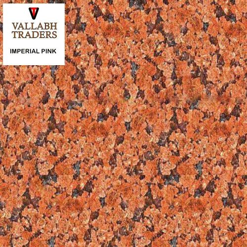 Polished Imperial Pink Granite Slab For Countertop, Flooring