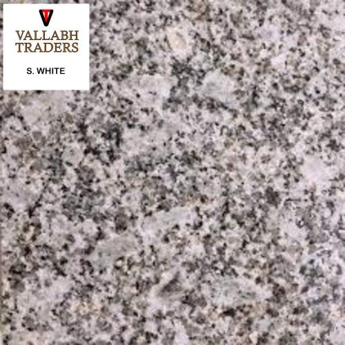 Polished S White Granite Slab For Countertop, Flooring