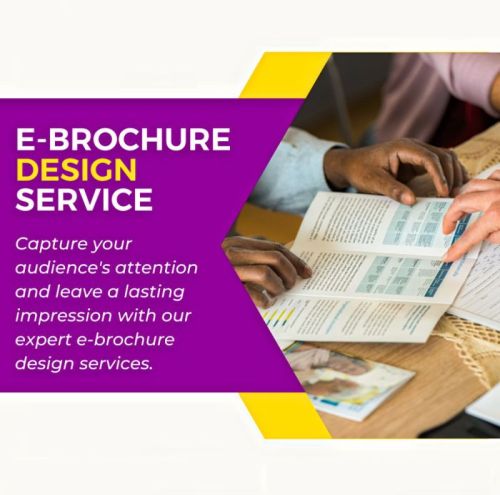 E Brochure Design Services