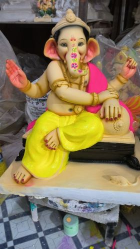 Printed 8ganesha Statue, Packaging Type : Multicolor