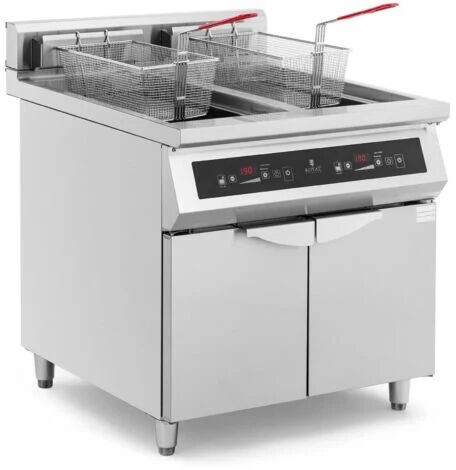 Stainless Steel Induction Fryer, Power Source : Electric