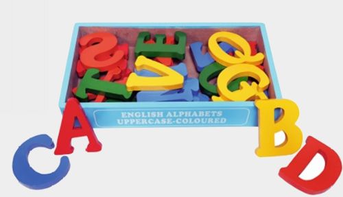 Colourful Plastic Big Size A To Z Educational Game Alphabets