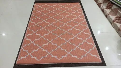 Printed Polypropylene 4x6 Modern PP Mats, Color : Multicolor