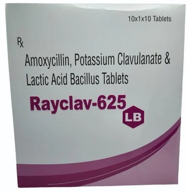 Rayclav-625 Lb Tablets