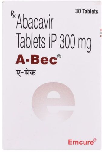 A-bec 300mg Tablets, Medicine Type : Allopathic, Packaging Type : Plastic Bottle For Used To Treat HIV Infection