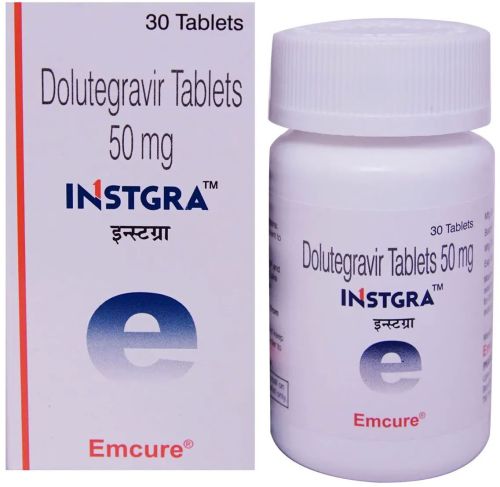 Instgra 50mg Tablets, Medicine Type : Allopathic, Packaging Type : Plastic Bottle For Used To Treat HIV Infection