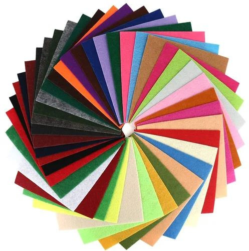 Plain Non Woven Color Felts, Thickness : 10-20mm