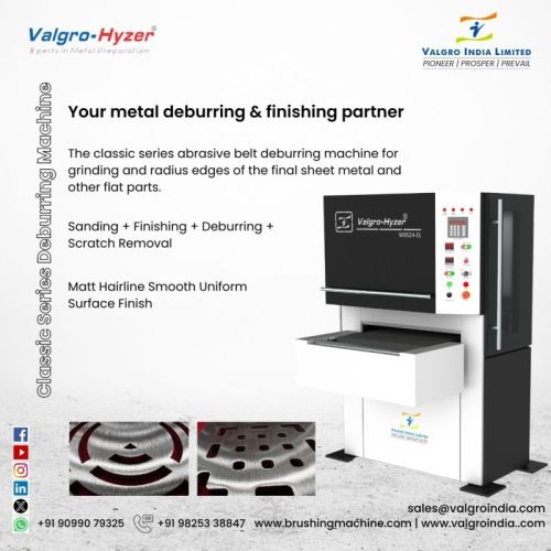 Flat Sheet Automatic Deburring Machine, Certification : Ce Certified