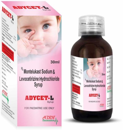 ADYCET -L Levocetirizine Hcl Montilukast Syrup, Grade : Pharma