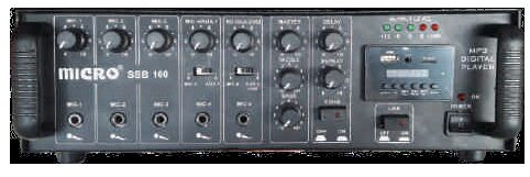 50Hz Electric Ssb 160 PA Amplifier, Color : Black For Manual