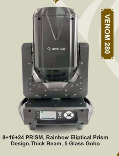 Venom 280 Moving Head Light, Packaging Type : Thermocol Box For Decoration