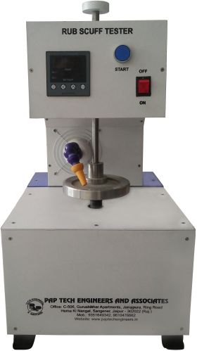 Electric Metal Automatic Pap-tech Scuff Tester, Voltage : 220V