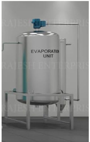 Non Polished Stainless Steel Evaporation Plant, Voltage : 220V