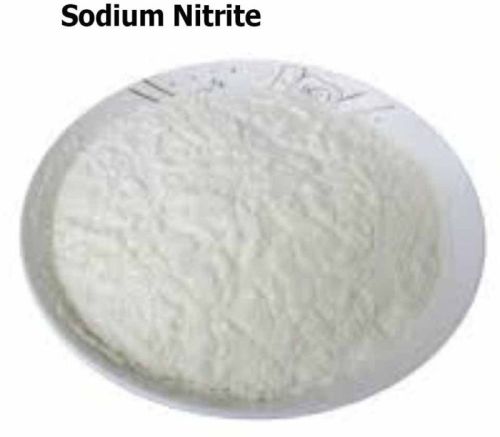 Sodium Nitrite Powder 98%, Density : 2.17 g/cm3, Classification : Inorganic Compound, Corrosion