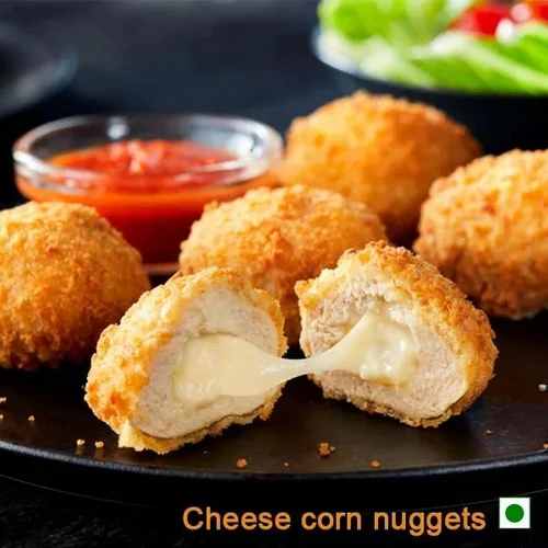 Cheese Corn Nuggets Preserved, Taste : Salty, Packaging Type : Plastic Packet