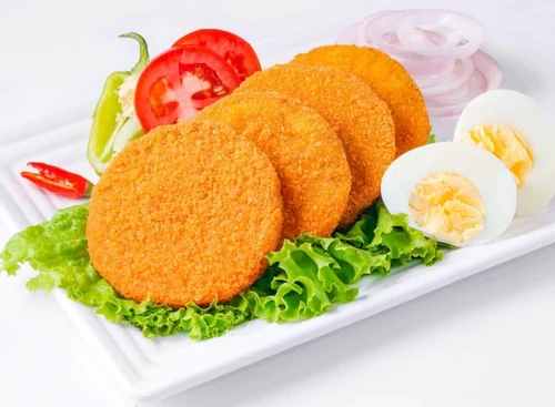 Frozen Egg Burger Patty, Shape : Round, Packaging Type : PP Bags For Restaurant