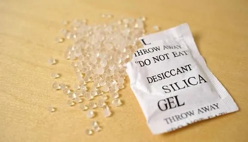 Printed Desiccant Silica Gel Packets, Color : White