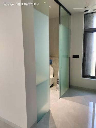 Laminated Bathroom Shower Cubicle Toughened Glass