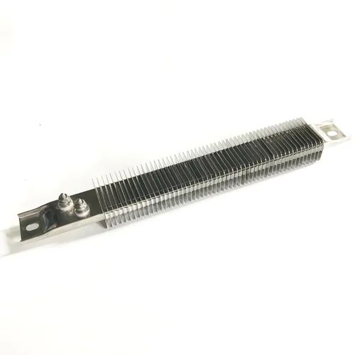 Stainless Steel 50 Hz Finned Strip Heater, Color : Silver, Length : 12 Inch