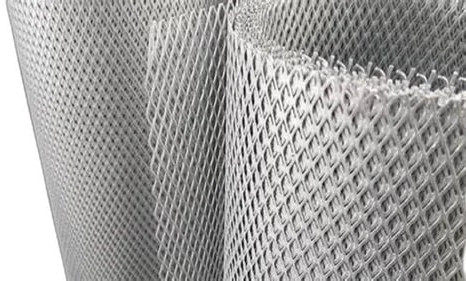 Metal Non Polished Galvanised Steel Expanded Mesh, Color : Grey