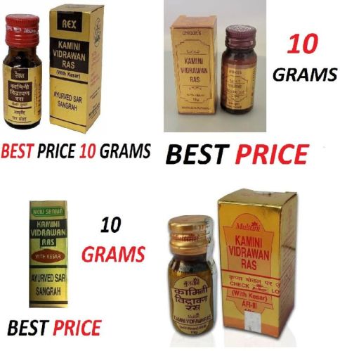 SOLID Kamini Vidrawan Ras 10 GRAMS, Packaging Type : Brown