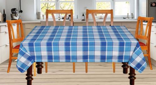 Check Cotton Tablecloth, Color : Multicolor, Technics : Machine Made