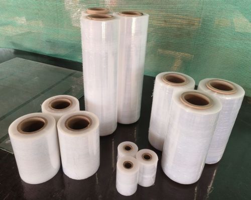 Plain LLDPE Stretch Film, Hardness : Soft For Packaging