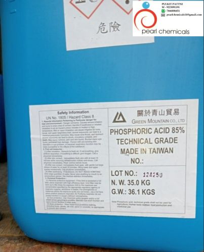 Phosphoric Acid 85%, Purity : 80-90%