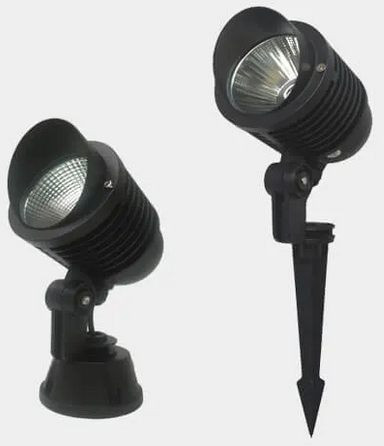 Die-cast Aluminum 12W LED Lawn Light W105*H380MM