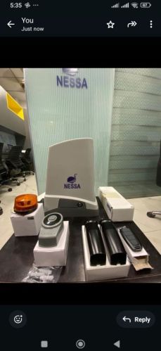 Electric Automatic Swing Gate Operator, Color : Black