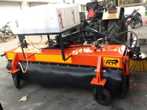Tractor Mounted Road Sweeper For Industrial