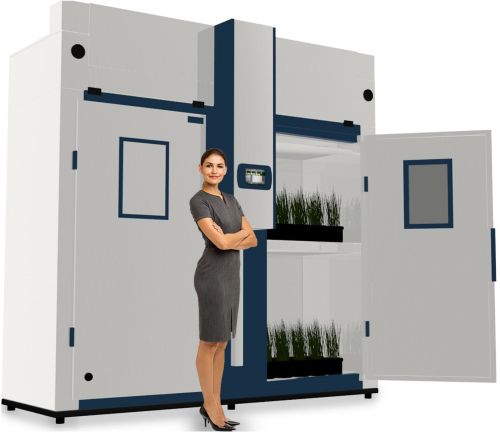 Meditech Stainless Steel Electric Automatic MPGR14 Plant Growth Chamber, Color : Light White, White