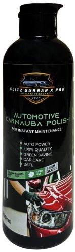Liquid Automotive Carnauba Polish, Color : Black Spray, Packaging Type : Plastic Bottle