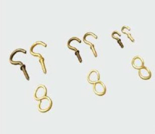 Polished Brass Door Hook, Color : Golden