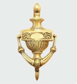 Polished Brass Maharaja Door Knocker, Color : Golden