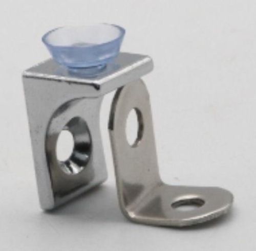 Metal Chrome Shelf Button Standard, Packaging Type : Grey