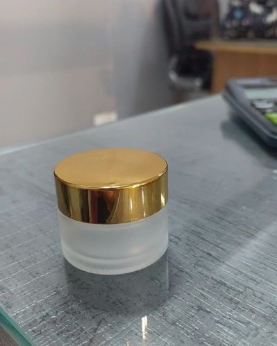 50gm Glass Cream Jar Frosted