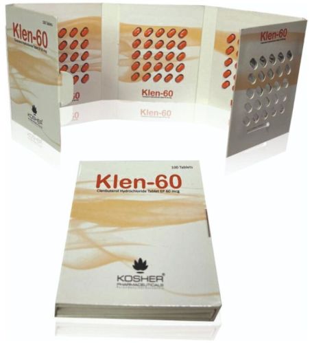Kosher Pharmaceuticals Klen 60, Form : Tablets, Pack Size : Wallets, Medicine Type : Clinic, Hospital