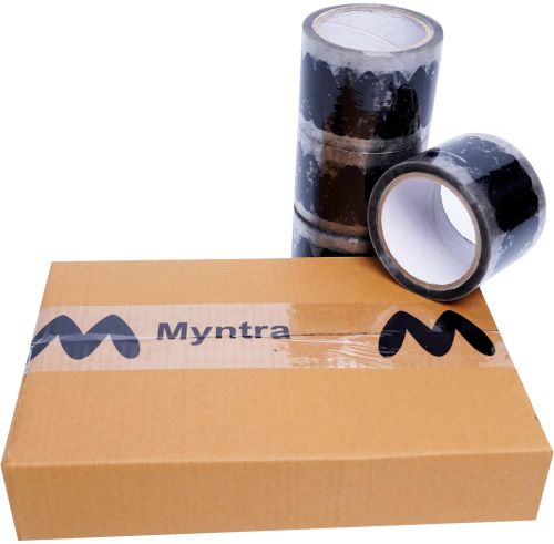 Myntra Packaging Tape, Tape Type : Adhesive