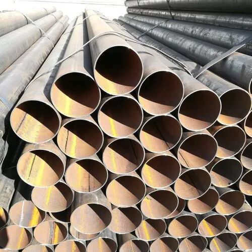 Polished Steel API 5L ERW Pipe, Shape : Round For Industrial Use