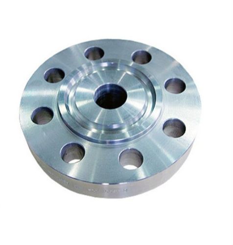 Stainless Steel Rtj Flanges, Color : Silver For Industrial Use