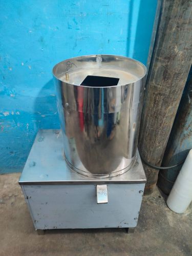 Yuaan Stainless Steel Potato Peeler Machine, Color : Silver