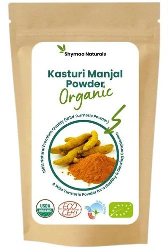 Organic Kasturi Manjal Powder, Packaging Size : 25Kg, Packaging Type : PP Bags, Grade : Food Grade