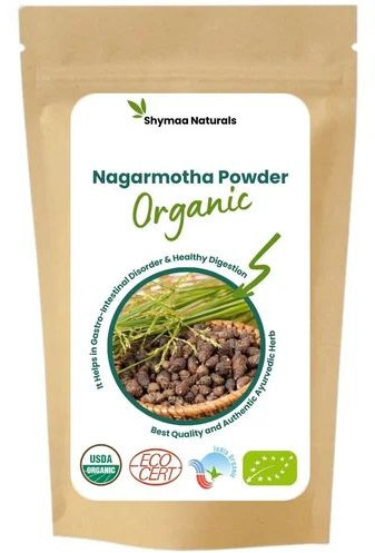 Organic Nagarmotha Powder, Packaging Type : Bag, Packaging Size : 25kg, Grade : Cosmetic Grade, Food Grade