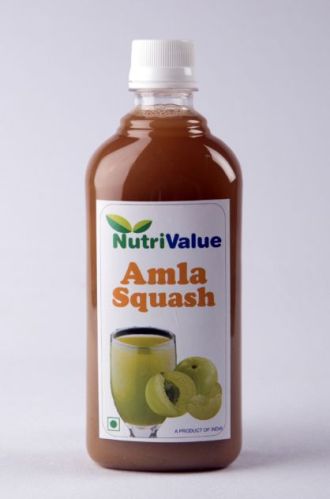 Nutri Value Amla Squash Juice, Packaging Size : 500ml