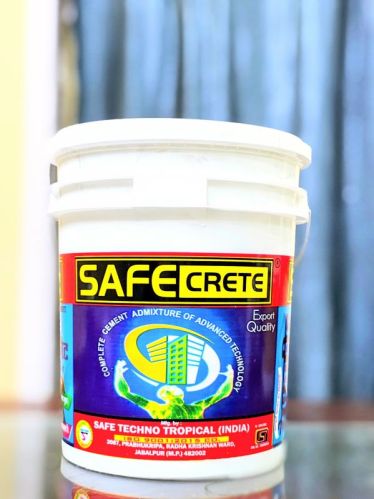 Safecrete Cement Admixture 5 Year, Packaging Type : Bottle, Can, Drum, HDPE Drum, Packaging Size : 10-100kg