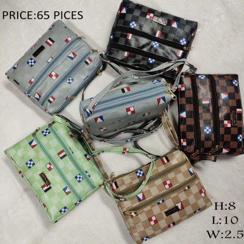 PU Leather Cross Body Bags, Color : Multicolors, Multicolors 10*10, Gender : Female